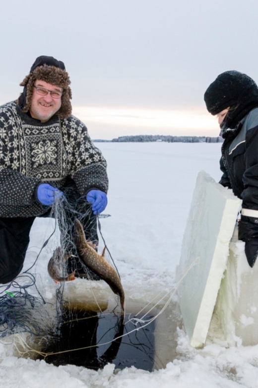 Levi: Ice Fishing by Snowmobile - Sum Up
