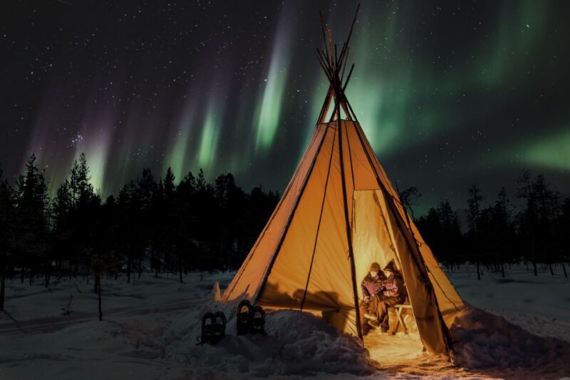 Levi: Northern Lights Campfire - Included Amenities