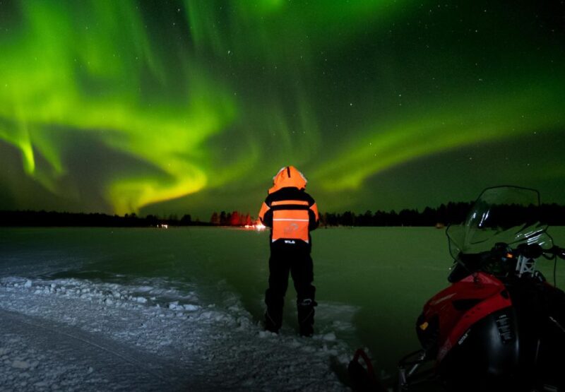 Levi: Northern Lights Snowmobile Tour With Snacks and Drinks - Participation Guidelines