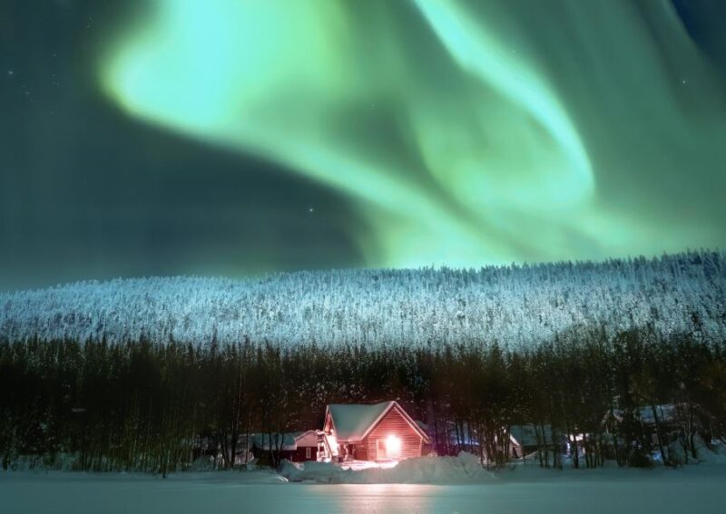 Levi: Northern Lights Snowmobile Tour With Snacks and Drinks - Meeting Point and Transportation