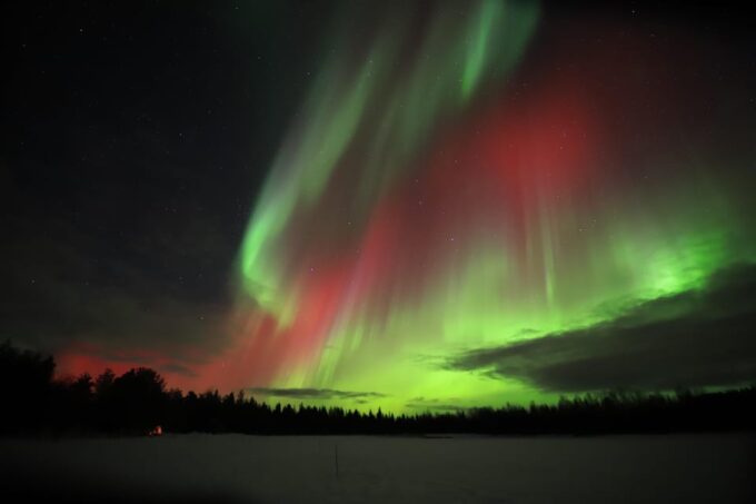 LEVI: Northern Lights Tour - Activities on Frozen Lake