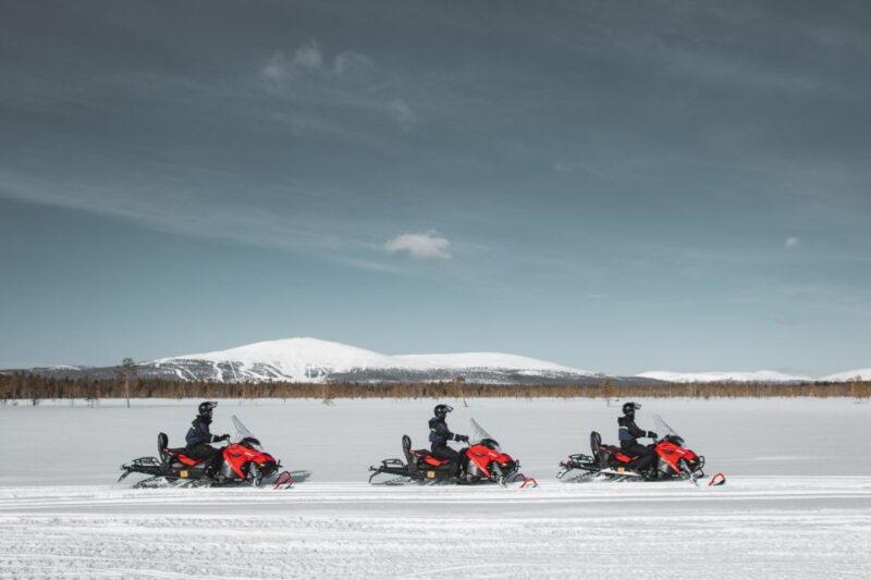 Levi: Snowmobile Safari With Ice Fishing and Outdoor Lunch - Safety Information