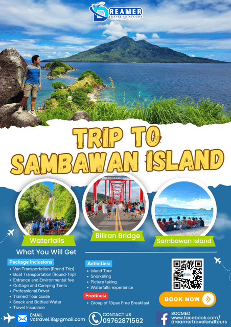 Leyte, Philippines: Trip to Sambawan Island 2D1N - Booking Information