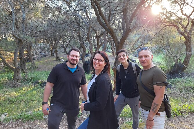 Liapades Private Guided Beaches and Olive Grove Hike  - Corfu - Meeting Point and Pickup