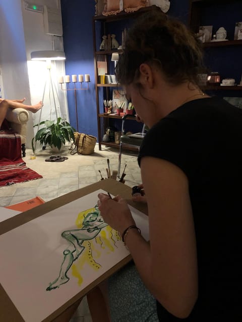 Life Model / Human Drawing - Class Environment