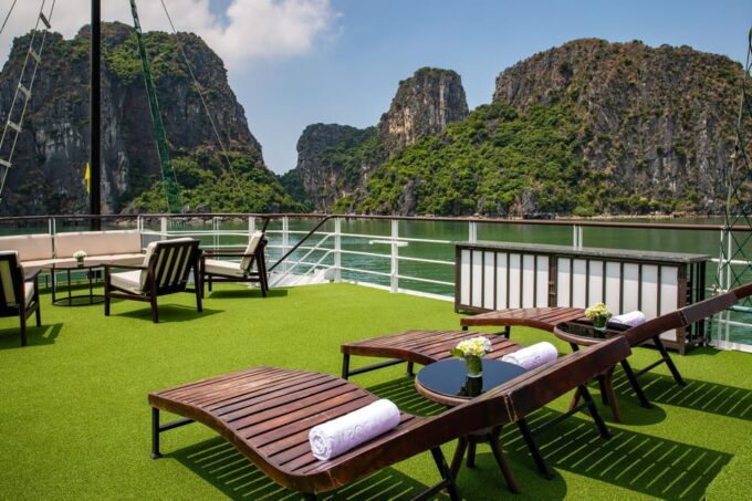 Light Cruise Halong Day Cruise With Small Group on Boat - Onboard Activities and Amenities