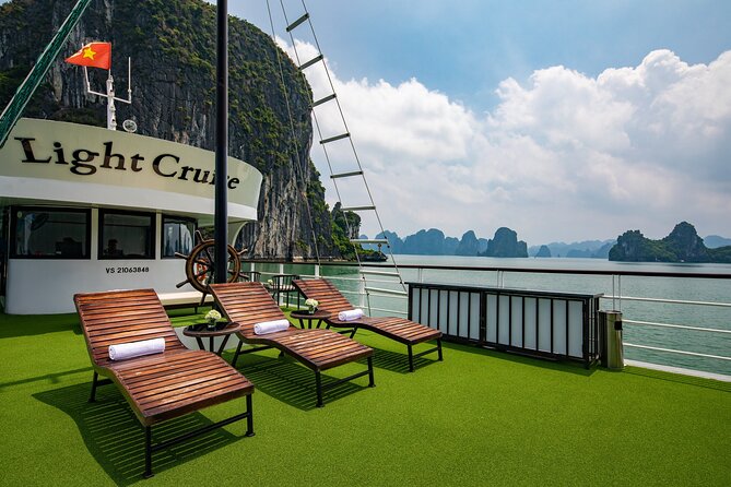 Light Cruise - Halong Deluxe Day Cruise With Small Group on Boat - Onboard Experience