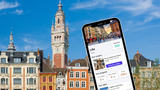 Lille: City Exploration Game and Tour on Your Phone - Directions and Meeting Points