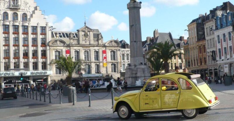 Lille Driving Tour by Convertible Citroen 2CV - Highlights of the Citroen 2CV Tour