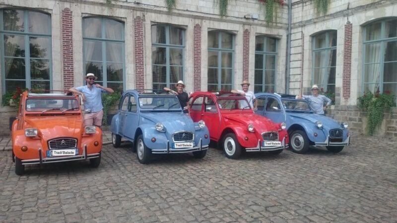 Lille Driving Tour by Convertible Citroen 2CV - Exploring Lilles Cobbled Streets