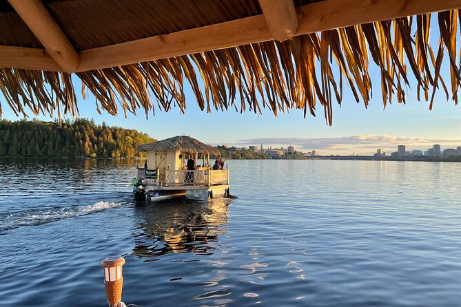Lilo Floating Tiki Bar on the Ottawa River - Cruise Duration and Capacity