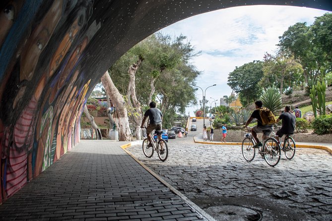 Lima Bike Tour Miraflores - Barranco + Huaca Pucllana! - Inclusions and Exclusions