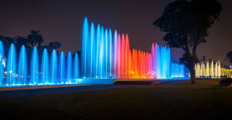 Lima: Magic Water Circuit Light Show Tour With Pickup - Guided Tour Details