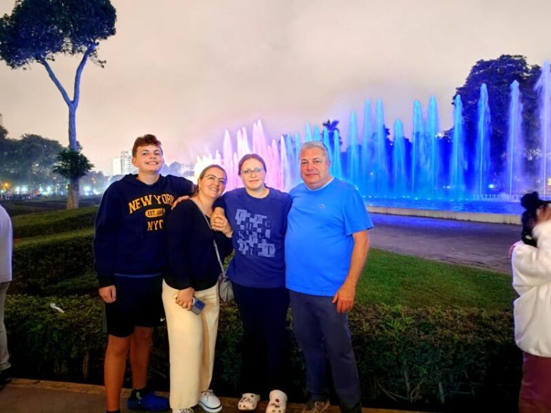 Lima: Magic Water Circuit Light Show Tour With Pickup - Important Information