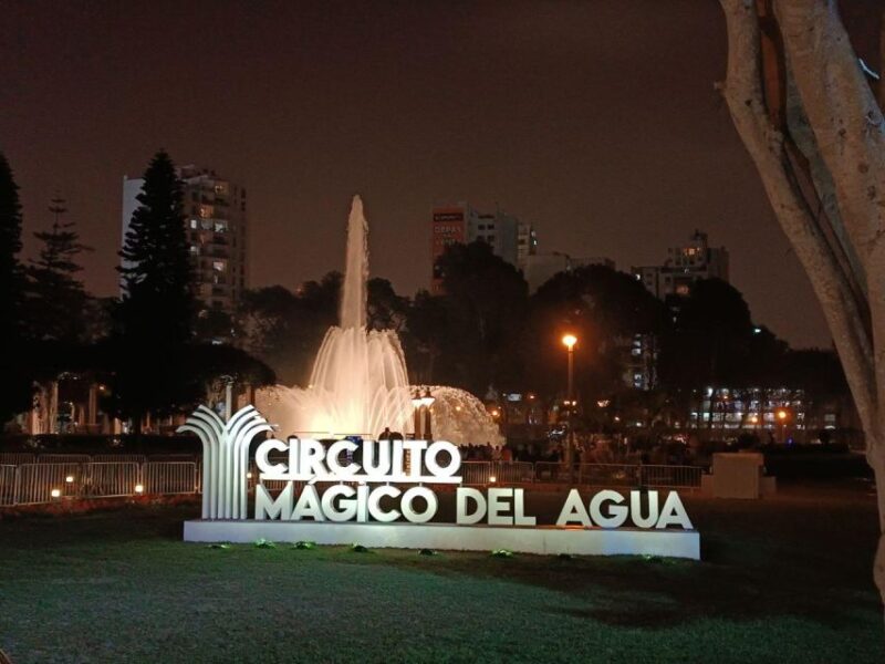 Lima: Magical Water Circuit Tour - Inclusions