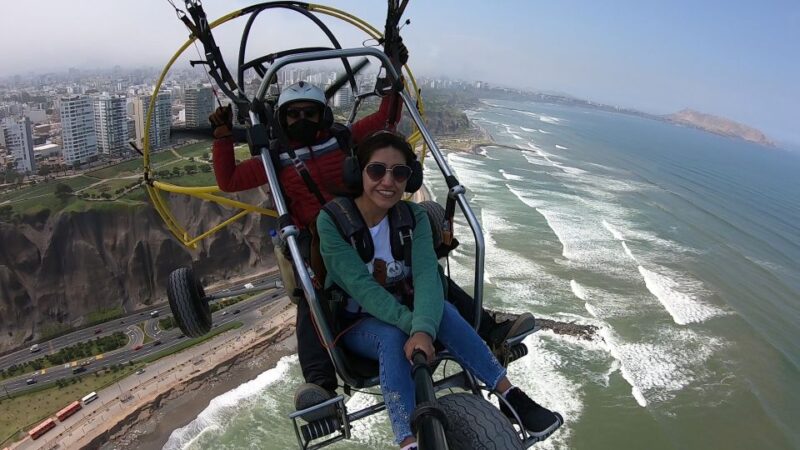 Lima: Paragliding Flight Over Costa Verde Districts - Customer Feedback and Ratings