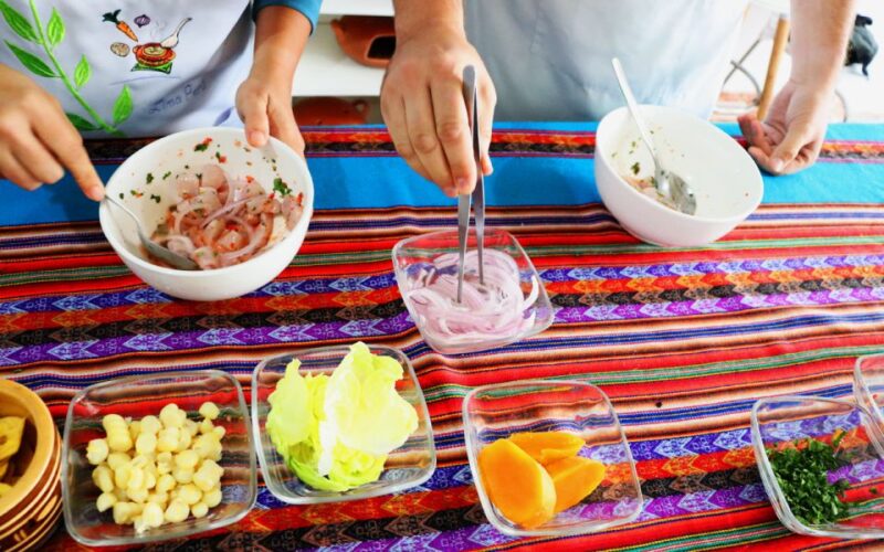 Lima: Peruvian Cooking Class, Market Tour & Exotic Fruits - Class Inclusions and Amenities
