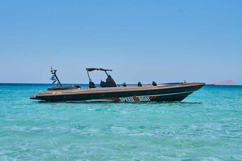 Limeniskos: Gramvousa and Balos Speedboat Tour With Drinks - Gramvousa Island Exploration