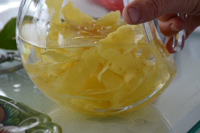 Limoncello Making and Lunch With Lemon Base - Course Lunch Menu