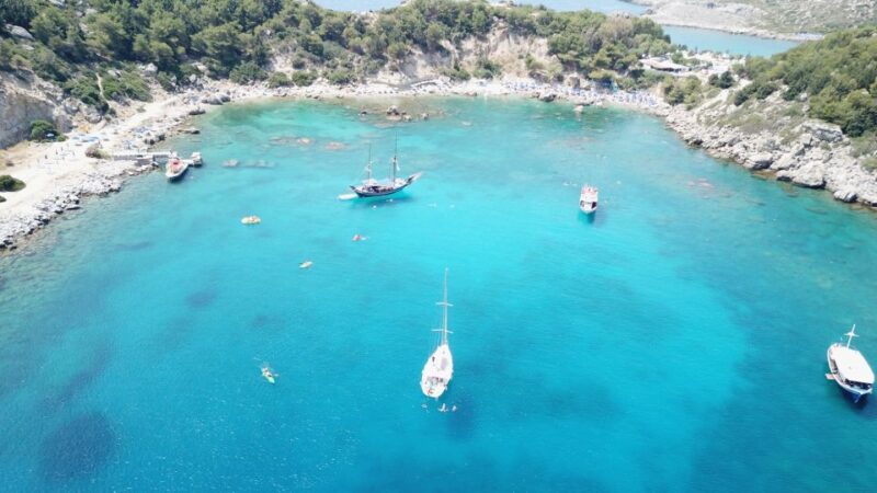 Lindos: Full-Day Private Sailing Cruise - Cruise Itinerary