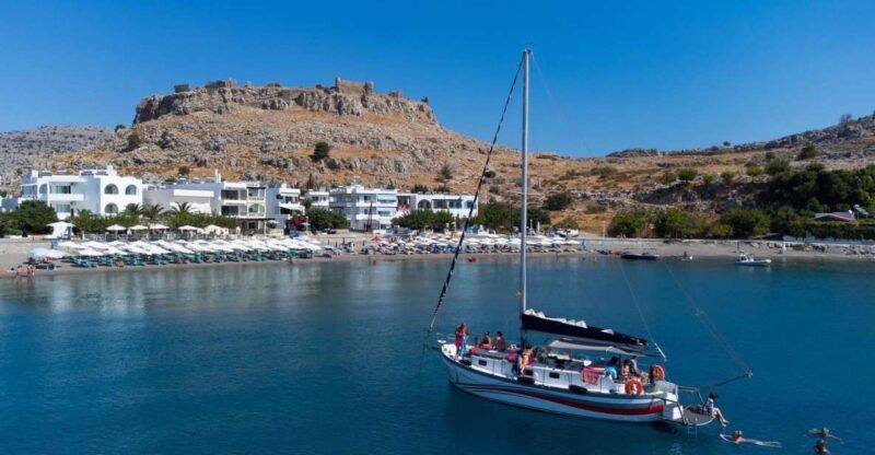 Lindos: Sailboat Cruise With Prosecco and More - Inclusions and Exclusions