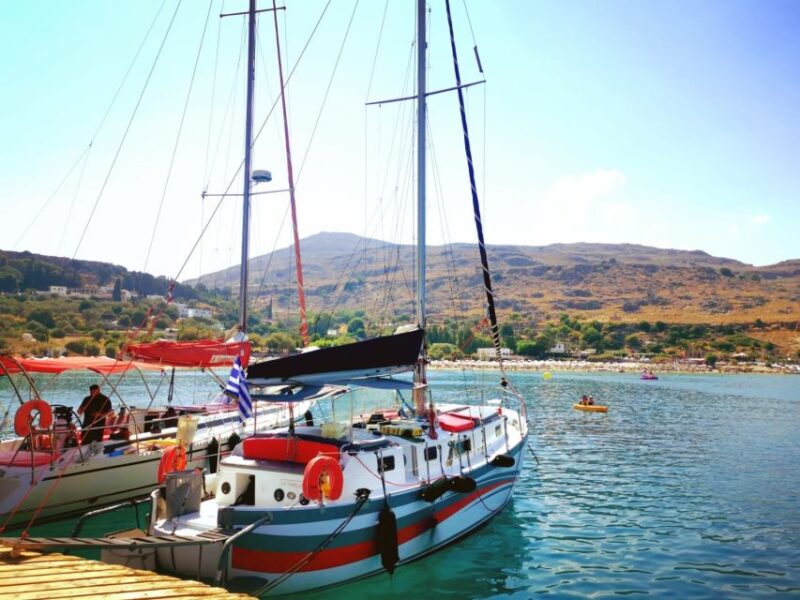 Lindos: Sailboat Cruise With Prosecco and More - Suitable and Unsuitable Participants