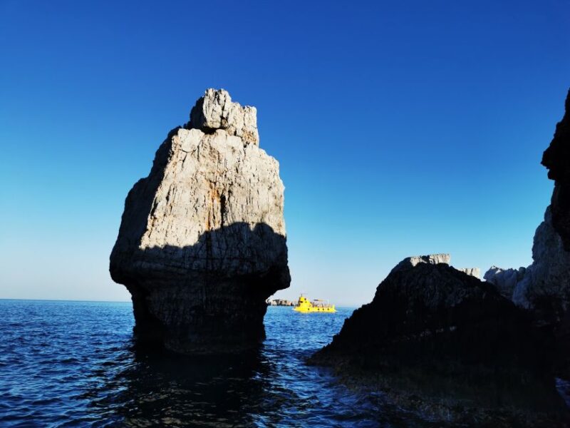 Lindos: Submarine Cruise With Swim Stop in Navarone Bay - Itinerary and Experience