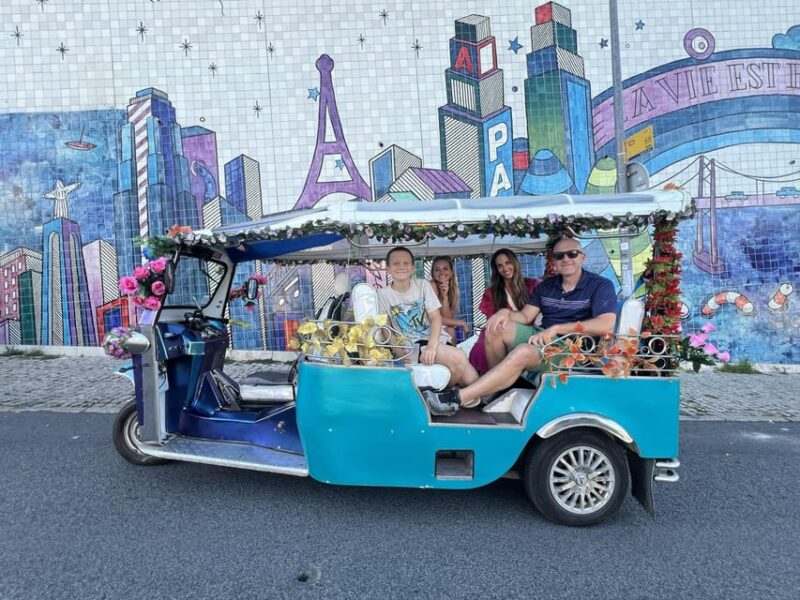Lisbon: 2-HOUR Guided Tuk Tuk Tour in Old Town & City Center - Experience Description