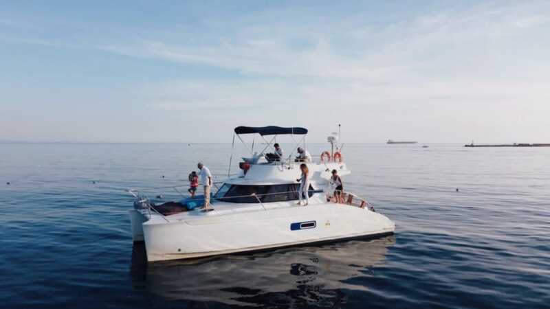 Lisbon: 6H Private Catamaran Tour With Swimming - Key Points
