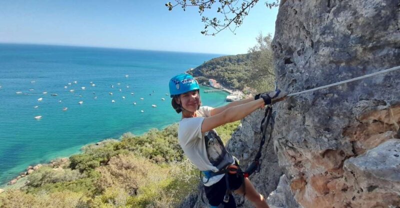 Lisbon: Arrábida Natural Park Via Ferrata & Abseiling Trip - Safety and Equipment