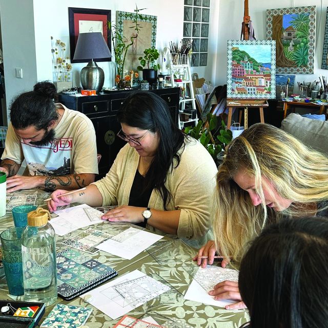 Lisbon: Azulejos Design Create Your Own Tile Workshop - Key Points