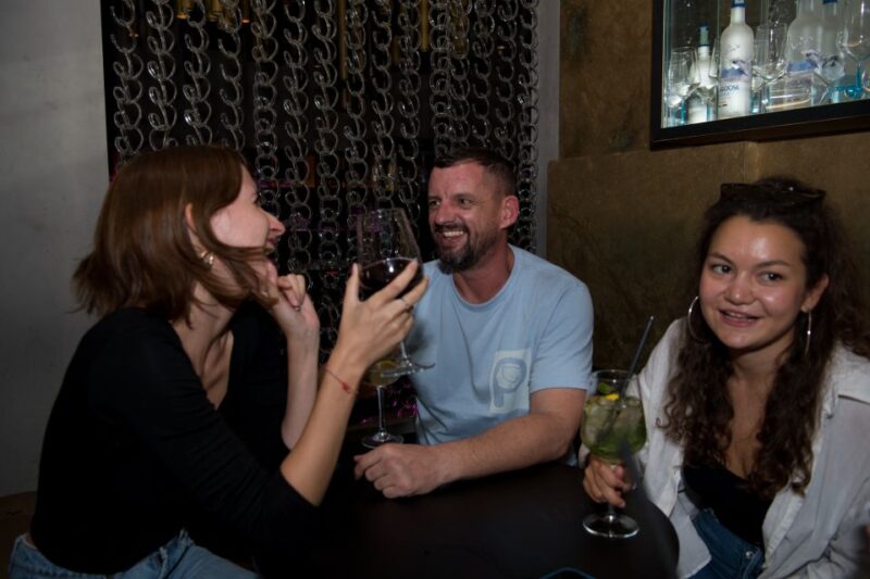 Lisbon: Drunken History Walking Tour With Included Drinks - Meeting Point and Duration