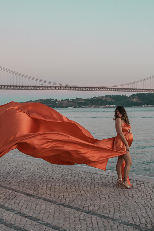 Lisbon: Flying Dress & Fashion Photoshoot at Iconic Places - Experience Details