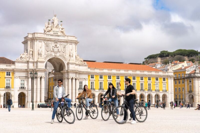 Lisbon: Guided Bike Tour, Helicopter Flight, and Boat Trip - Itinerary Details