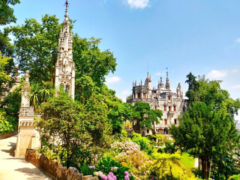 Lisbon: Half-Day Sintra Tour With Pena Palace and Regaleira - Visiting Quinta Da Regaleira