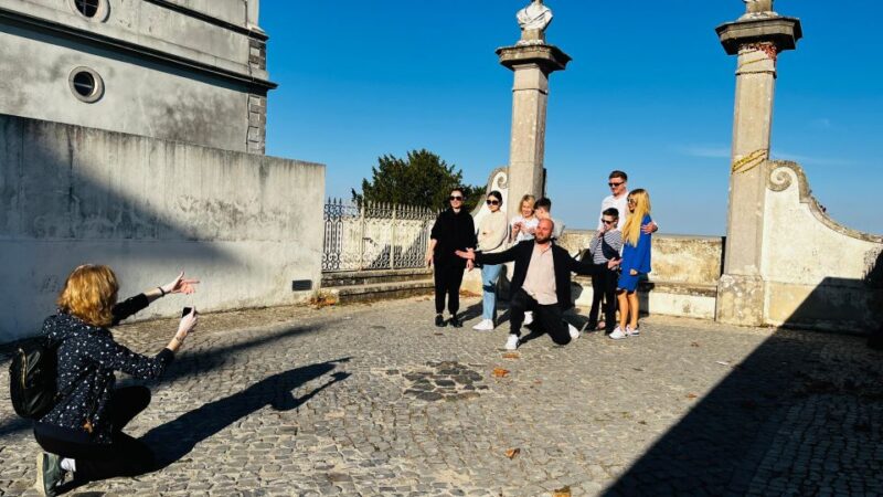 Lisbon: Half-Day Sintra Tour With Pena Palace and Regaleira - Admiring Pena Palace