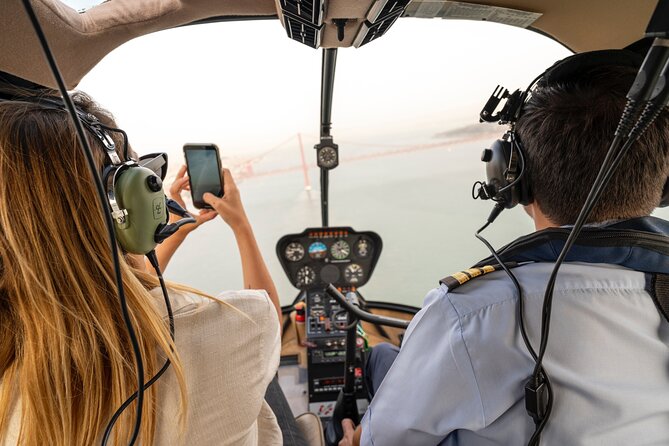 Lisbon Helicopter Flight - Pilot and Staff Engagement