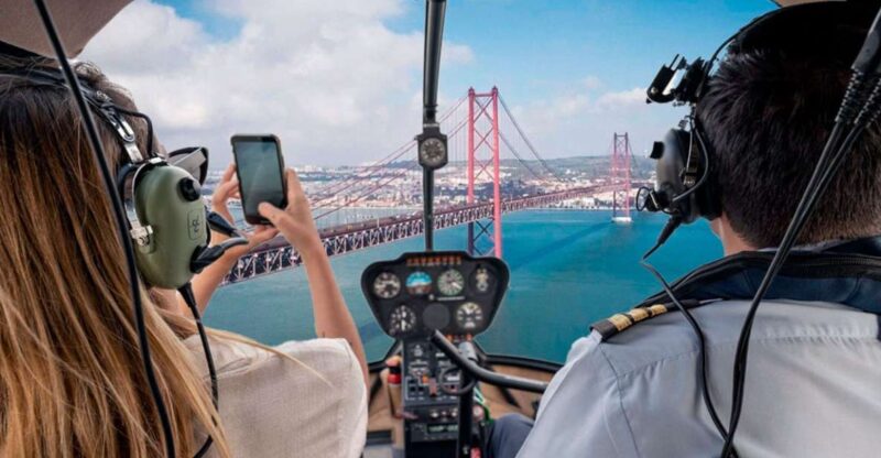 Lisbon: Helicopter Ride, Boat Trip, & Old Town Walking Tour - Key Points