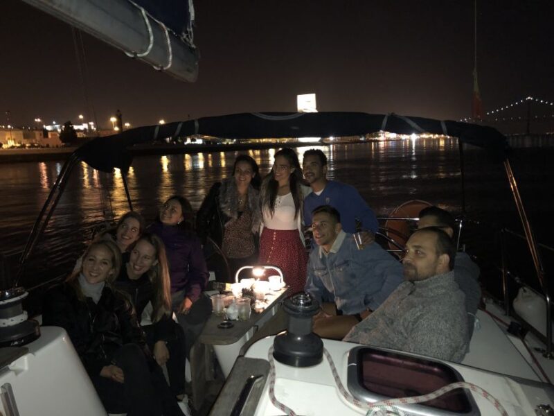 Lisbon: Luxury Sailboat Cruise at Night - Included in Tour