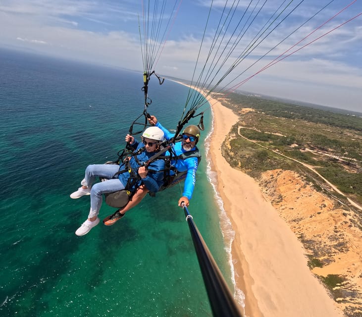 Lisbon: Paragliding Flight - Praia Das Bicas - Key Points