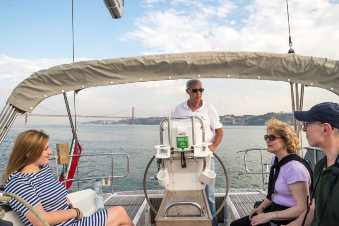 Lisbon: Private Sunset Cruise on the Tagus River With Drink - Yacht Cruise Experience