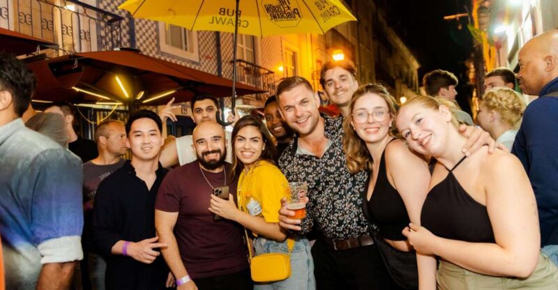 Lisbon: Pub Crawl With Open Bar, Shots, & VIP Club Entry - Itinerary and Locations