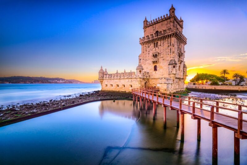 Lisbon: São Jorge Castle & Belém E-Ticket With Audio Guides - Visiting Belem Tower and Castle