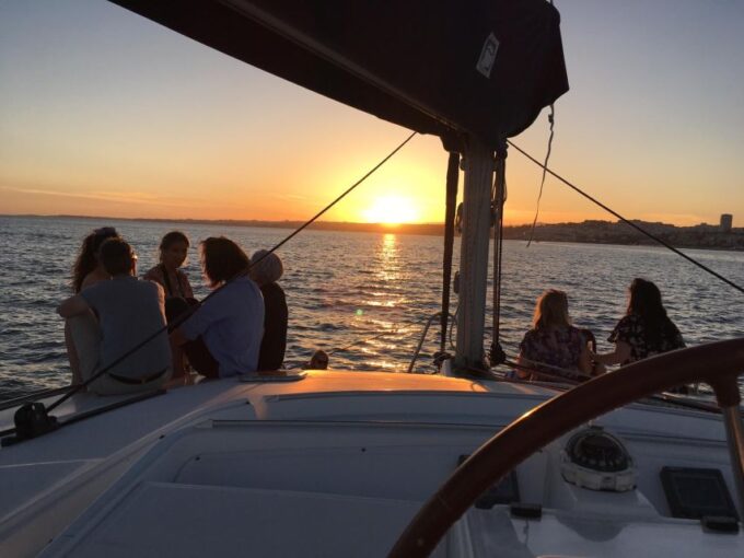 Lisbon: Sunset Catamaran Cruise With Welcome Drink - Additional Details