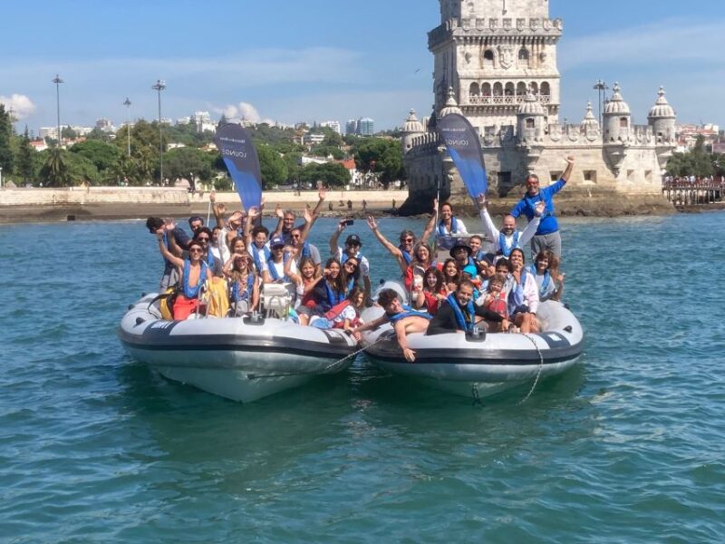 Lisbon: Sunset Speedboat Tour With Complimentary Drink - Itinerary and Highlights