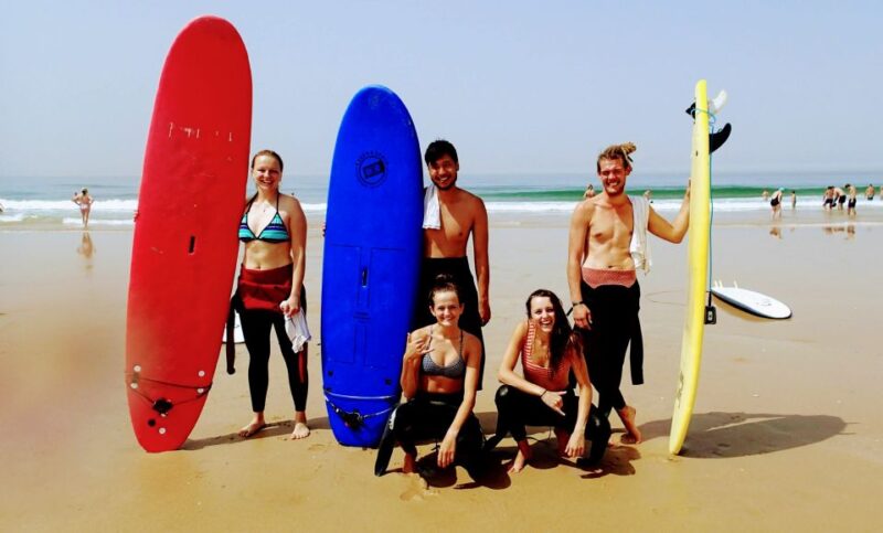Lisbon: Surf or Bodyboard and Wine Tasting - Detailed Itinerary