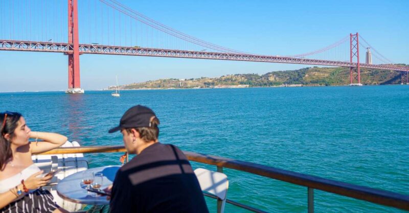 Lisbon: Tagus River Boat Tour With One Drink Included - Key Points