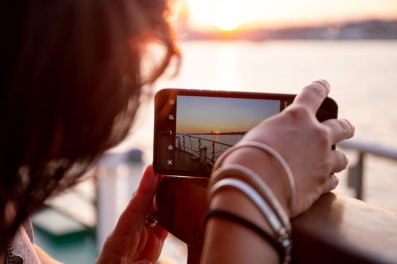 Lisbon: Tagus River Sunset Tour With Snacks and Drink - Audio Guide and Sundeck Access