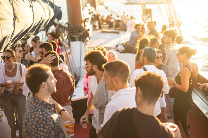 Lisbon: the Tallship Sunset Experience With OPEN BAR - Key Points