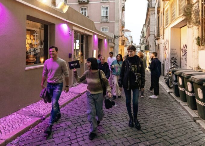Lisbon: Tipsy Tour Fun Bar Crawl With a Local Guide - Engaging With Fellow Travelers